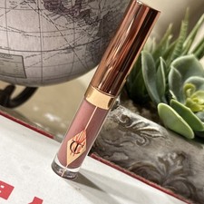 CHARLOTTE TILBURY JEWEL LIPS LIP GLOSS - PILLOW TALK Travel Size/NWOB V