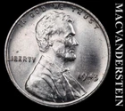 1943-D Lincoln Wheat Cent - Choice Gem Brilliant Unc  No Reserve  #L7216