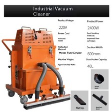 Industrial-grade Dry Vacuum Cleaner, Hand-push Type, High-power Dust Collector