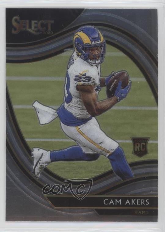 2020 Panini Select Field Level Cam Akers #355 08uq