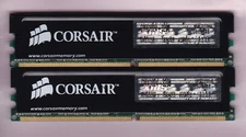 2GB 2x1GB PC3200 CORSAIR CMX1024-3200 XMS XMS3200 V6.1 DDR-400 Memory Kit DDR1