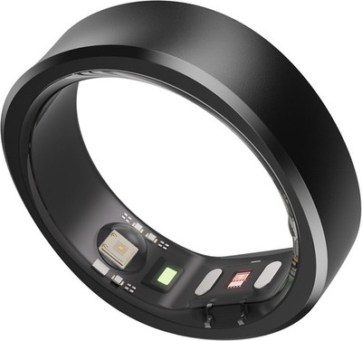 RingConn Gen 1 Smart Ring Health Fitness Sleep Tracker Size 13 Midnight Black