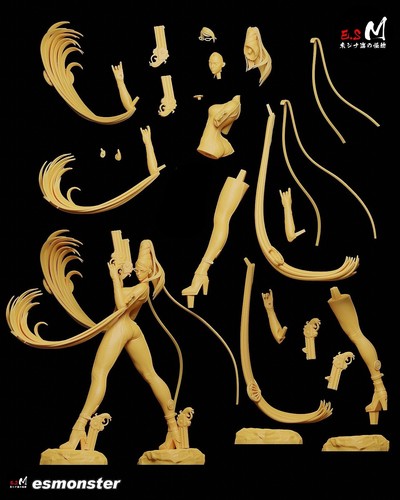 Bayonetta Figur / Statue verschiedene Größen - Bild 4 von 15