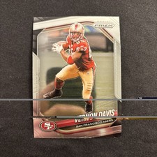 2025 Panini Prizm #39 Vernon Davis (Base) San Francisco 49ers