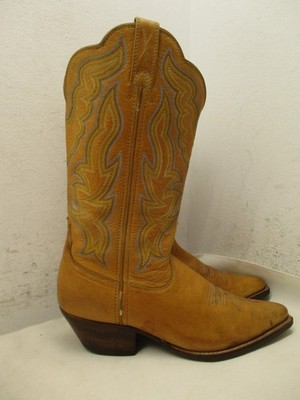 Twisted X Boots Womens 7.5 B Steppin Out Brown Leather Cowgirl Boots Sty WWTL001