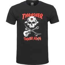 Thrasher Skate Rock SS Tshirt Black - Small