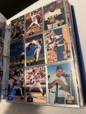 1992 Topps Stadium Club Baseball Cards Complete Set (1/900)~100 pages Excellent 
