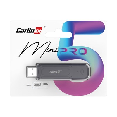 CarlinKit Mini 5 SE Pro: 2 in 1   Kabelloser CarPlay- und Android Auto-Adapter
