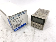 New Omron H3CA-A Timer Module 0.1sec-9990hr 11-Pin 3A 250V 24-240VAC 12-240VDC