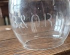 1903 KEYSTON THE CASEY BALTIMORE & OHIO RAILROAD LANTERN LOCO Etched B & 0 Globe — photo 5