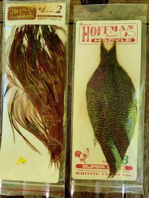 2 whiting farms hoffman dry fly hackles