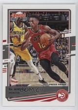 2020-21 Panini Donruss Press Proof Silver 234/349 De'Andre Hunter #116 1e6a
