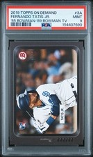 2019 TOPPS ON DEMAND '55 BOWMAN '89 BOWMAN TV #3A FERNANDO TATIS JR RC /50 PSA 9
