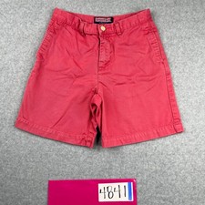 Vineyard Vines Shorts Youth Size 10 Pink Chino Preppy Logo Casual