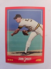 1988 SCORE JOHN SMILEY RC #287 NM