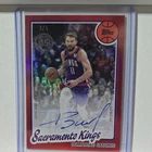 2025-26 Topps Domantas Sabonis Red /5 On Card Auto SSP Kings Rare 80bk - ds