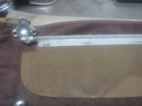 1949,50,1,52,53,54 Chevrolet, Pontiac Sedan Interior Sun Visors Used OEM - Foto 2 di 12