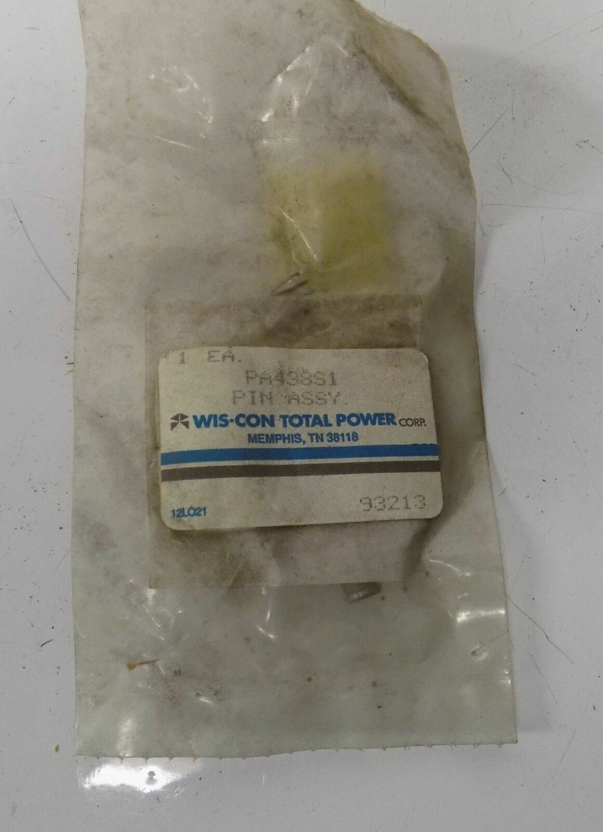 NOS WISCONSIN Pin Assembly PA438S1 PA 438 S1 | eBay