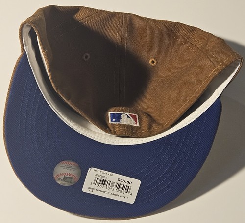 Toronto Blue Jays Brown 1991 Skydome All Star Game New Era 7 1/4 59 Fifty Hat NW - Picture 4 of 8