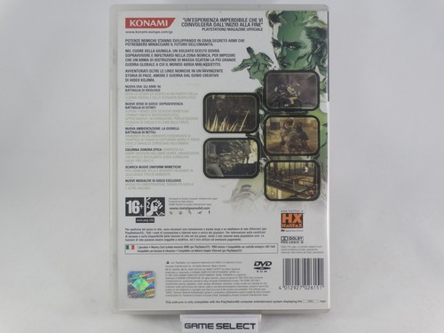 METAL GEAR SOLID 3 SNAKE EATER PS2 PLAYSTATION 2 PAL ITALIANO ORIGINALE COMPLETO - 第 2/6 張圖片