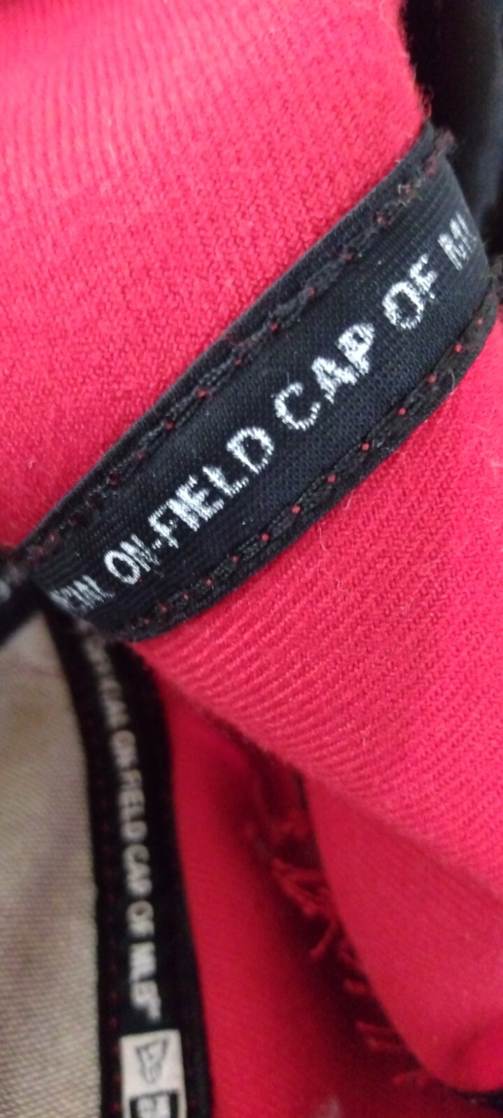 Authentic Collection Red Baseball Cap - image 10