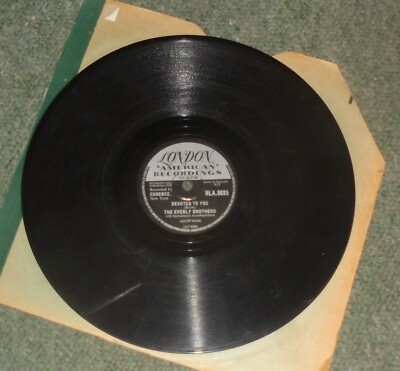 Everly Brothers - Devoted To You/Bird Dog 78RPM 10'' Shellac Record HLA.8685