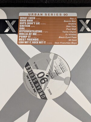 X-mix Urban Series Vinyl Remix Records Volumes 90,91,92,93,94,95,96, & 97 sealed
