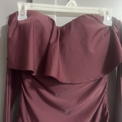 tiger mist burgundy dress INDIGO MINI DRESS 2.0