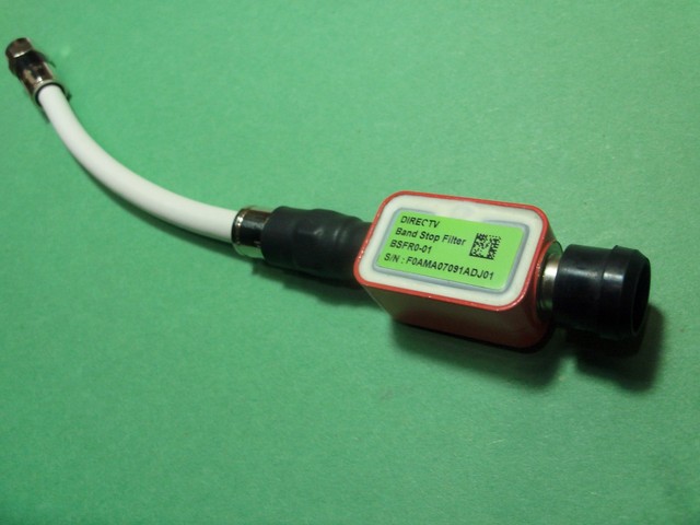 DirecTV Band Stop Filter BSFR101 singleline eBay
