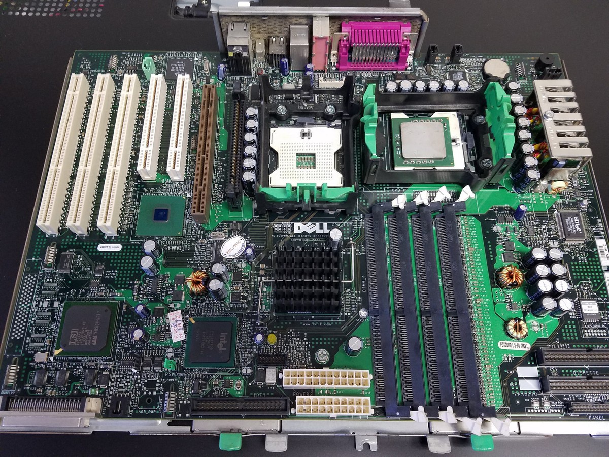 DELL PRECISION 650 WORKSTATION MOTHER BOARD DUAL CPU SOCKET