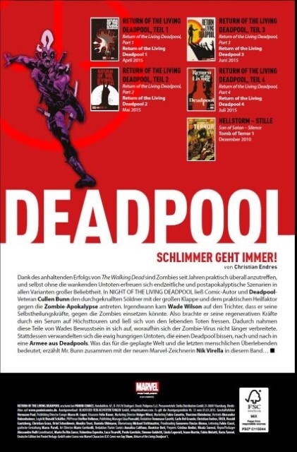 Thumbnail - Deadpool: Return Of The Living Deadpool Cullen Bunn