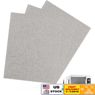 Microwave Mica Waveguide Cover Sheets 3 Pack Repair Universal Appliances New