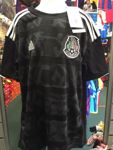Adidas Mexico Home Black White Jersey Gold Cup 2019 Size ...
