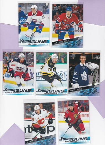 SCOTT SABOURIN '20-21 UPPER DECK YOUNG GUNS ROOKIE-GRAB HIS CARDS RIGHT NOW! - Picture 2 of 12