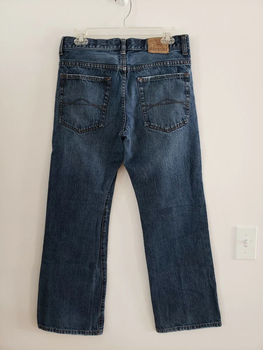 Aeropostale mens benton original bootcut best sale jeans