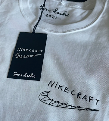 Nike x Tom Sachs Nikecraft Studio Tee (DM4732-100) Men s Size Medium *IN  STOCK*