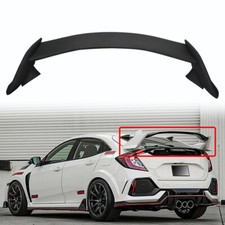 Matte Black Rear Trunk Spoiler Wing Type-r For 2016-2021 Honda Civic Hatchback