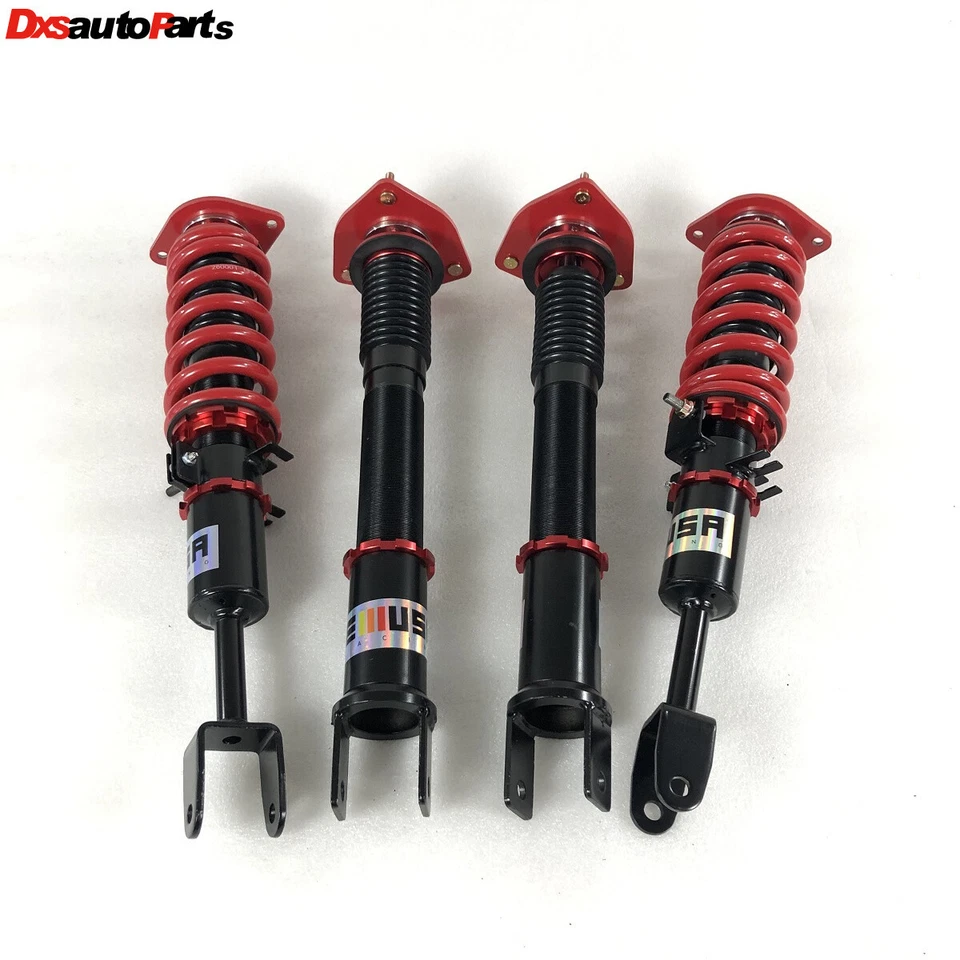 Kits de suspensión Coilover para NS 350Z 2003-2007 ROJO NO ajustable Amortiguador Foto 4 de 4