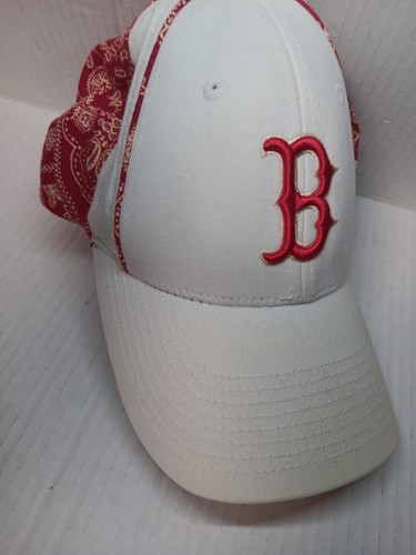 MLB Boston Red Sox Paisley Hat Cap StrapBack Women's OSFA  - Picture 7 of 9