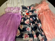 Jona Michelle Girl's dresses Lot of 3. New with tags 2- 7 1- 6 .