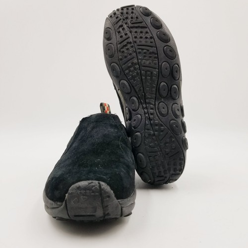 Merrell Black Jungle Moc Midnight Slip-On Shoe Suede Leather Women’s Sz 8 EUC - Picture 14 of 21