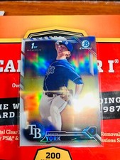 2016 Bowman Chrome Draft Picks Mikey York #V499 -119 Refractor 1st Rookie Card