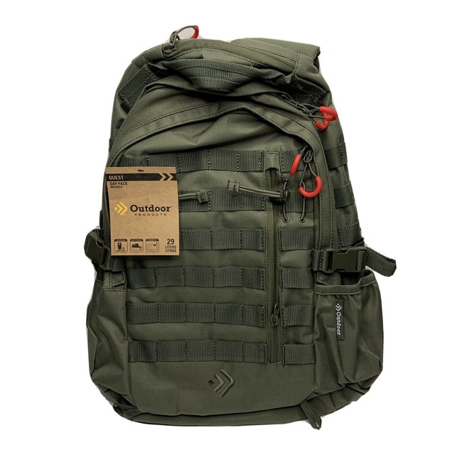 Outdoor Products Quest 29 L Backpack Hydration Compatible Daypack for