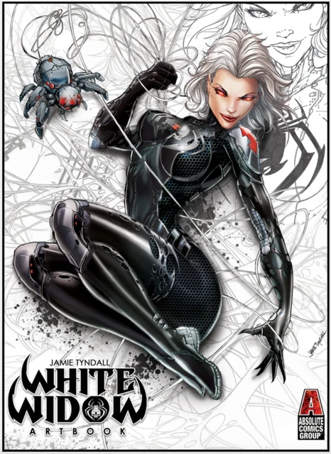 WHITE WIDOW - Art Book Jamie Tyndall Hardcover