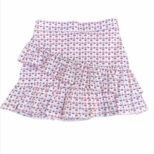 Carter's Pink Heart Ruffle Short Skirt Size 4-5 Girls