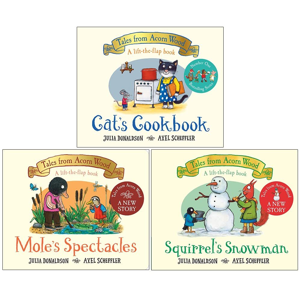 Julia Donaldson Tales From Acorn Wood Series Collection 3 Books Set