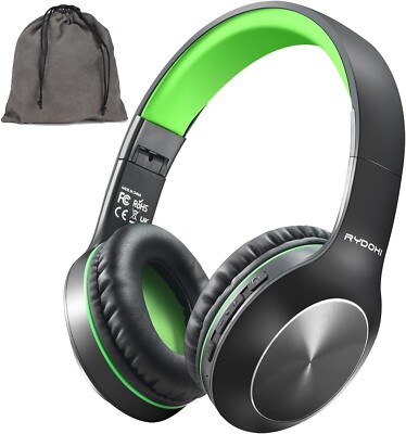 Wireless Headset Rydohi model R916 BLK / GRN