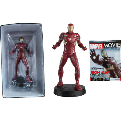 Super Héros des Films Marvel Iron Man Mark 46 Figurine 31 Eaglemoss BD Statue TV