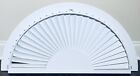 Plantation Arched Shutter 36” With Movable 2” Slats ~ New ~ Fits 34 3/4”-37 3/4”