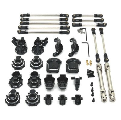 WLtoys 1/10 104006 104010 104020 104026 car Alloy Metal Upgrade Parts Black New